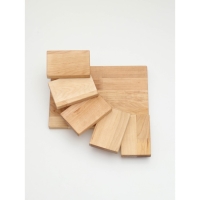 Доска для подачи с подиумами, этажерка 28&times;19.5&times;11см, берёза