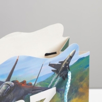 Пакет подарочный, упаковка, &laquo;Самолеты&raquo;, 25 х 26 х 10 см