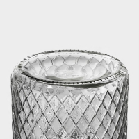 Банка стеклянная для хранения сыпучих продуктов &laquo;Премиум&raquo;, 850 мл, 11&times;12 см, с металлической крышкой