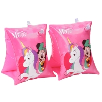 Нарукавники &laquo;Минни Маус&raquo;, детские, для плавания, 20х16 см., цвет розовый