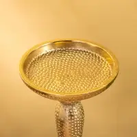 Подсвечник "Звездная пыль" алюминий 10х10х23 см