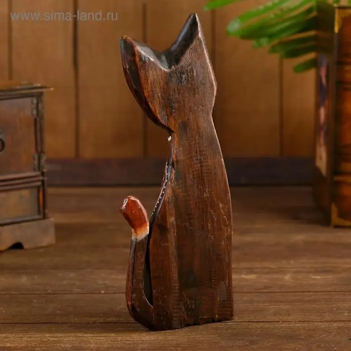 Интерьерный сувенир &laquo;Кошка с черепахой&raquo;, 30 см