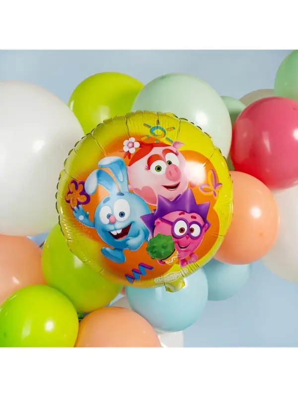 Воздушный шар фольгированный 18" &laquo;Смешарики&raquo;