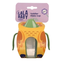 Поильник детский с твёрдым носиком &laquo;Follow Me&raquo;, 200 мл., с ручками, цвет зеленый