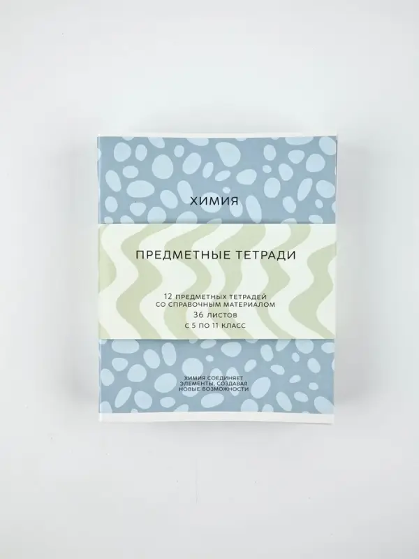 Тетради предметные, 36 л., набор из 12 шт., блок №1 &laquo;Фактуры&raquo;