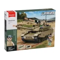 Конструктор Армия СВО "Танк США Абрамс", 322 деталей