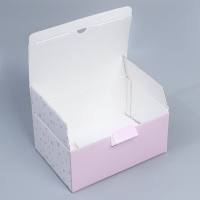 Коробка подарочная сборная, упаковка, &laquo;Единорог&raquo;, 22 х 15 х 10 см