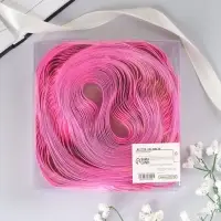 Бант - шар №5 &laquo;Золотые полосы&raquo;, розовый