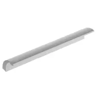 Ручка-скоба мебельная ТУНДРА РС127, м/о 96 мм, цвет матовый хром