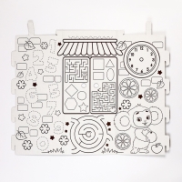 Дом из картона "Чебурашка"