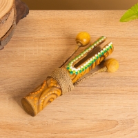 Сувенирный музыкальный инструмент "Тек тек" бамбук, 20х10х4 см