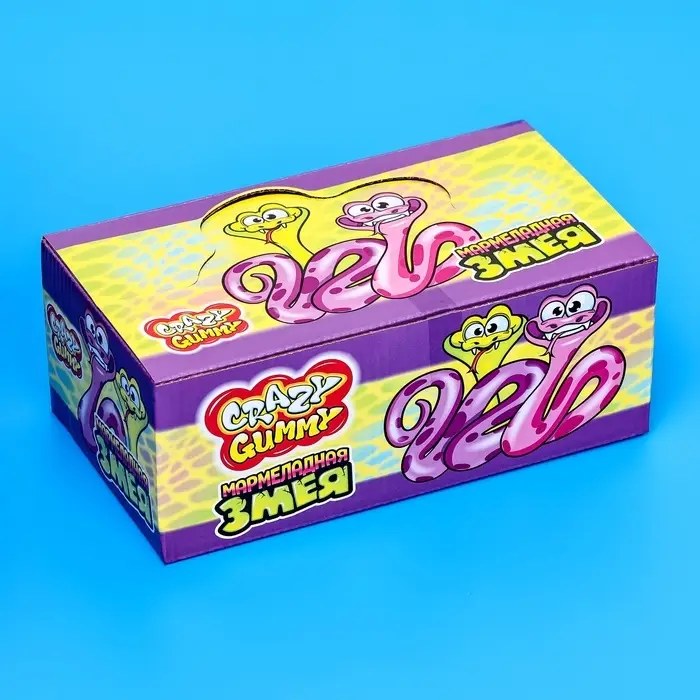 Мармелад CRAZY GUMMY Мармеладная змея, 15 г