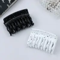 Крабик для волос &laquo;Флоранс&raquo;, прямой классика, 6.5 см, МИКС