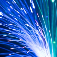 Ночник "Веер" LED  32 см МИКС