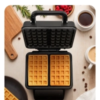 Вафельница для бельгийских вафель КТ-4606 - 1000 Вт