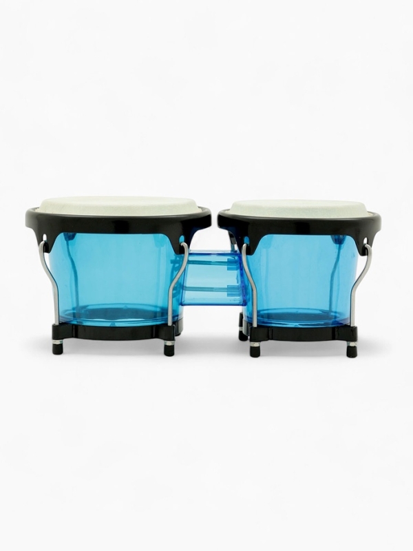 Барабан Бонго Music Life 6 х 7 дюймов, пластиковый, синий