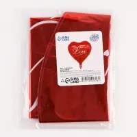 Шар воздушный фольгированный 18" &laquo;Я люблю тебя&raquo;, красный