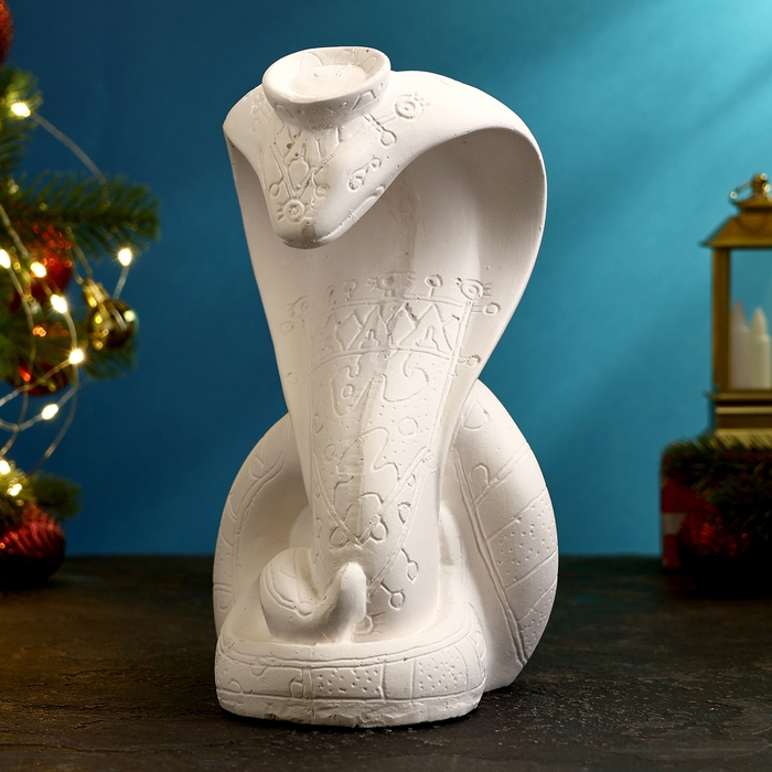 Новый год. Символ 2025. Копилка - раскраска "Змея принцесса Кобра" 13х22см