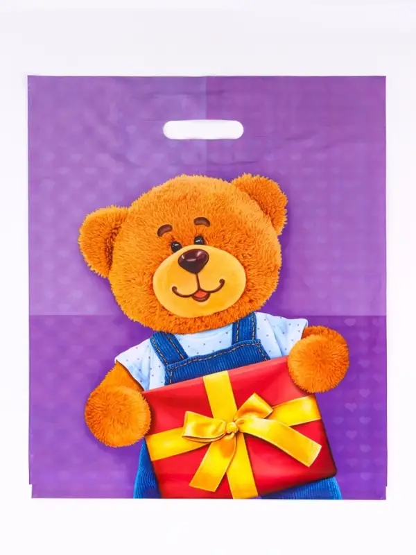 Пакет "Мирошка", полиэтиленовый с вырубной ручкой, 40х47 см, 45 мкм