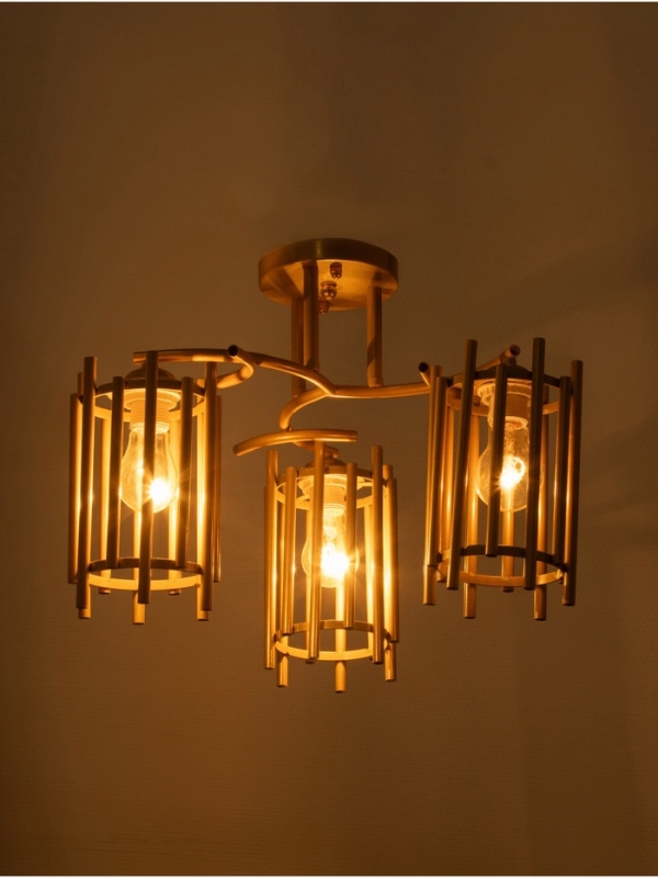 Люстра "Элизабет" 3х40Вт Е27 золото