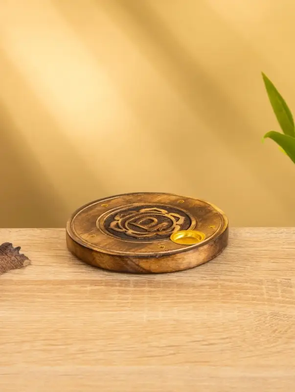 Подставка под благовония "Чакра" дерево 10 см