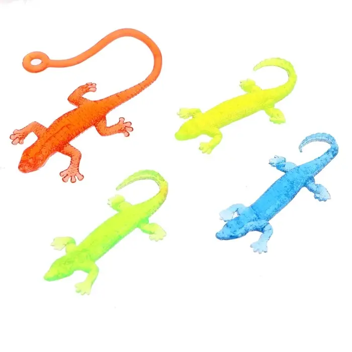 Липучка &laquo;Ящерица на присоске&raquo;, цвета МИКС