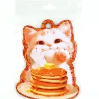 Подвеска деревянная на масленицу &laquo;Котик&raquo;, 10&times;13 см