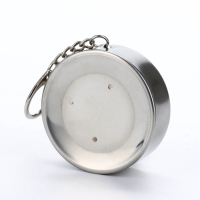 Фляжка со складной стопкой в чехле &laquo;Лев&raquo;, 240 мл, 75 мл