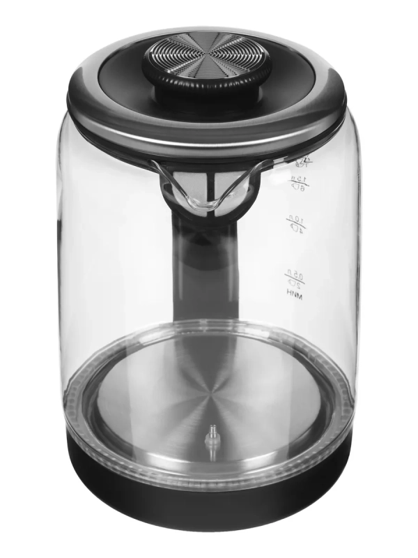 Чайник HYK-G5506 черный-серебристый, 1.7л, мощность 2200Вт