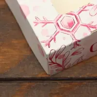 Коробка складная &laquo;Снежинка&raquo;, 20&times;20&times;4 см