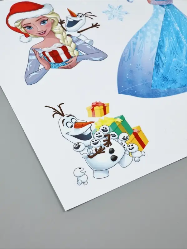 Виниловые наклейки &laquo;С Новым годом&raquo;, 70 &times; 25 см