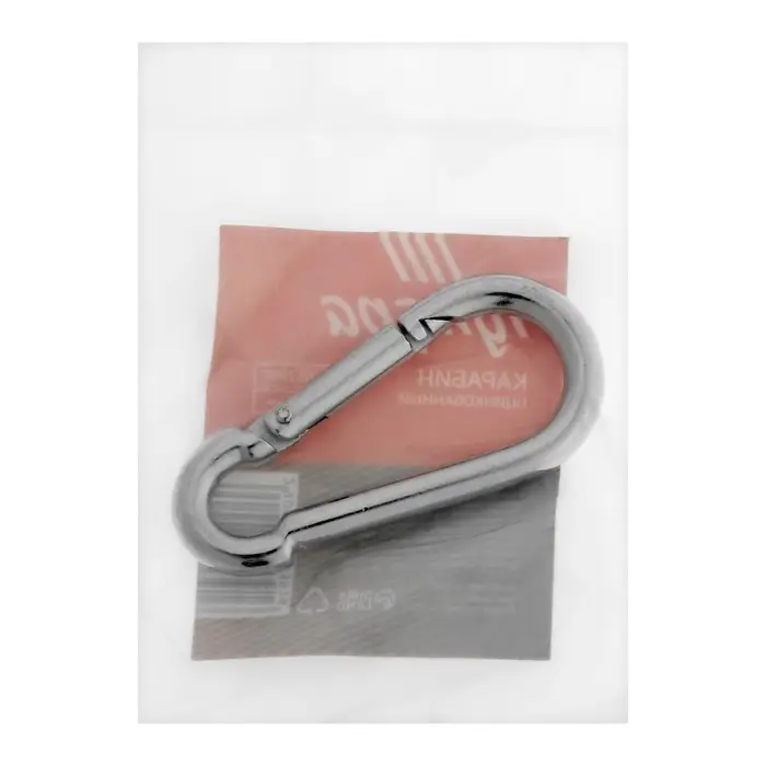 Карабин ТУНДРА krep, DIN5299С, 5&times;50 мм, оцинкованный, 1 шт.