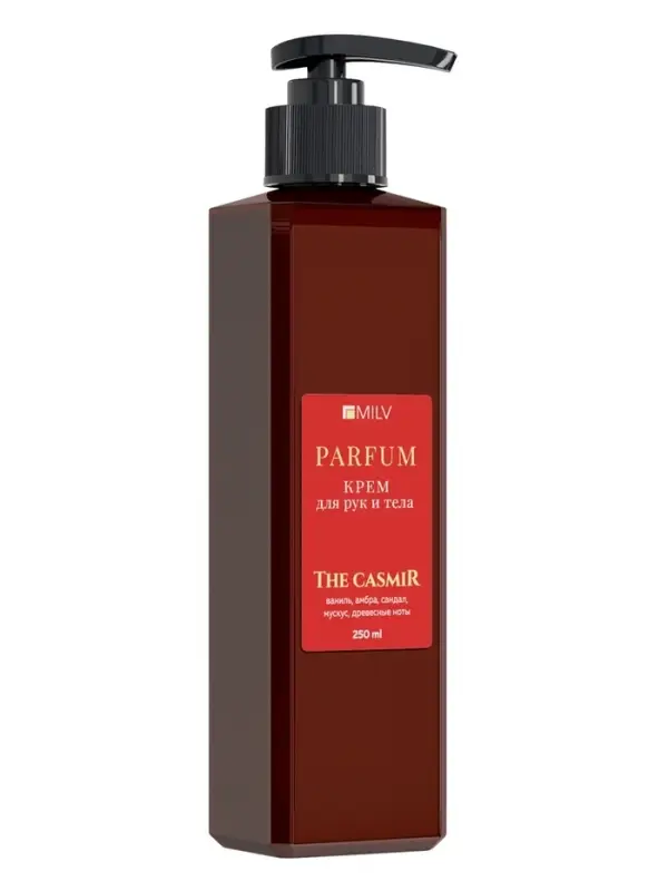 Крем для рук и тела парфюмированный MILV питательный, по мотивам CASMIR, 250 мл