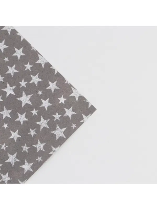 Бумага упаковочная глянцевая двухсторонняя &laquo;Звезды&raquo;, 70 х 100 см