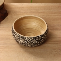 Ваза 15х15х6 см, бамбук