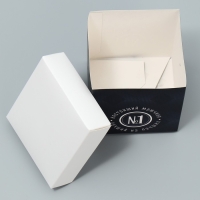 Коробка подарочная складная, упаковка, &laquo;Настоящий мужчина&raquo;, 10 х 10 х 10 см