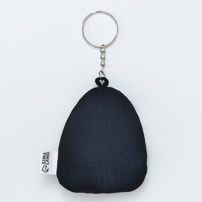 Брелок новогодний мягкий &laquo;Змея в яйце&raquo;, чёрная