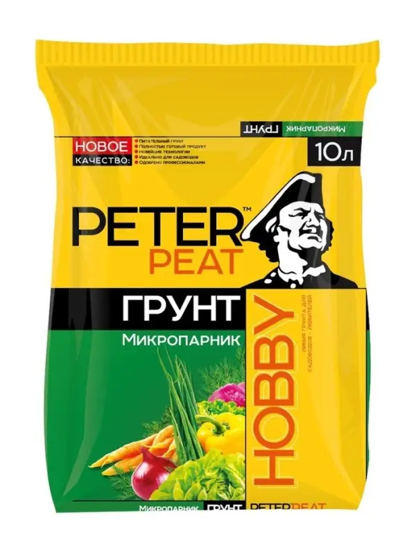 Грунт для Парников "PETER PEAT", 10 л