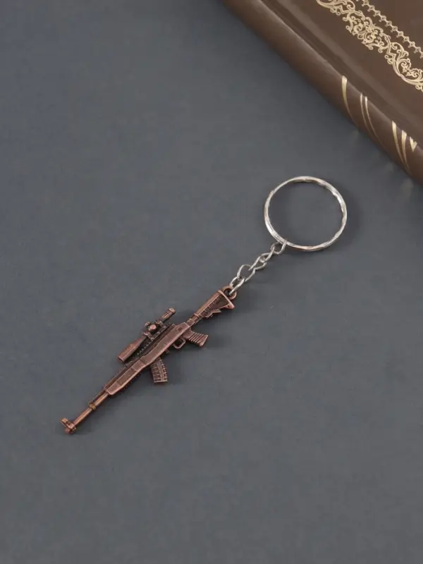 Брелок металл "Винтовка с прицелом" МИКС 6,3х1,5 см