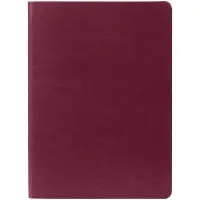 Ежедневник Nebraska Flex, недатированный, бордовый с серебристым
