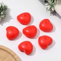 Набор свечей плавающих "Сердце", 6 шт,