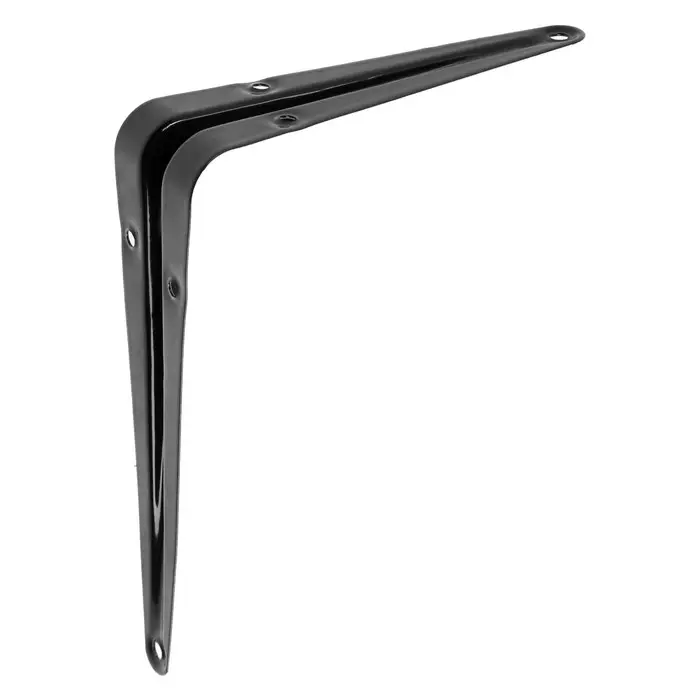 Кронштейн ТУНДРА, 150&times;125&times;0.8 мм, черный