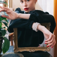 Браслет-пружинка &laquo;Жемчужинка&raquo; 5 рядов, шахматы, цвет белый, 6 см