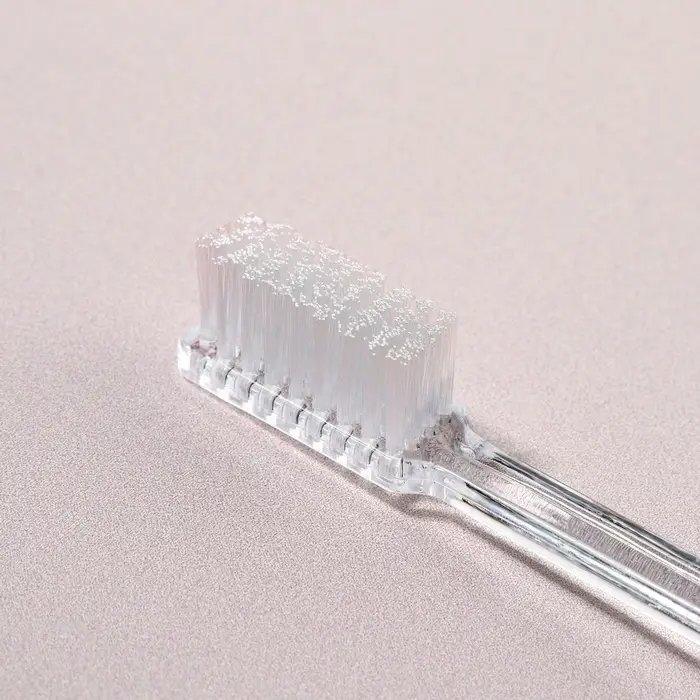 Зубная щётка, складная, 16(&plusmn;1) см, прозрачная