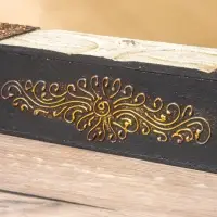 Шкатулка "Будда" 32х7х7 см, МДФ