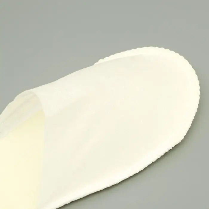 Одноразовые тапочки, Стандарт Лайт, молочные / белые, с закрытым мысом, 42 р.