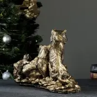 Копилка "Семья тигров" 42х26см