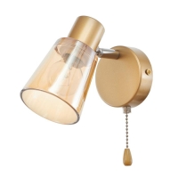 Бра с переключателем 59394/1 E14 40Вт золото-хром 15х11х15 см