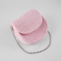 Канва-основа для вышивания сумки, пластиковая, 42 &times; 24 см, цвет белый