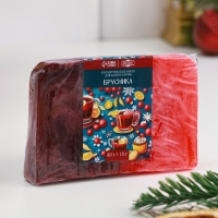 Набор 2 бомбочки "Роза, Персик" и 2 мыла "Апельсин-Корица-Кофе, Брусника"